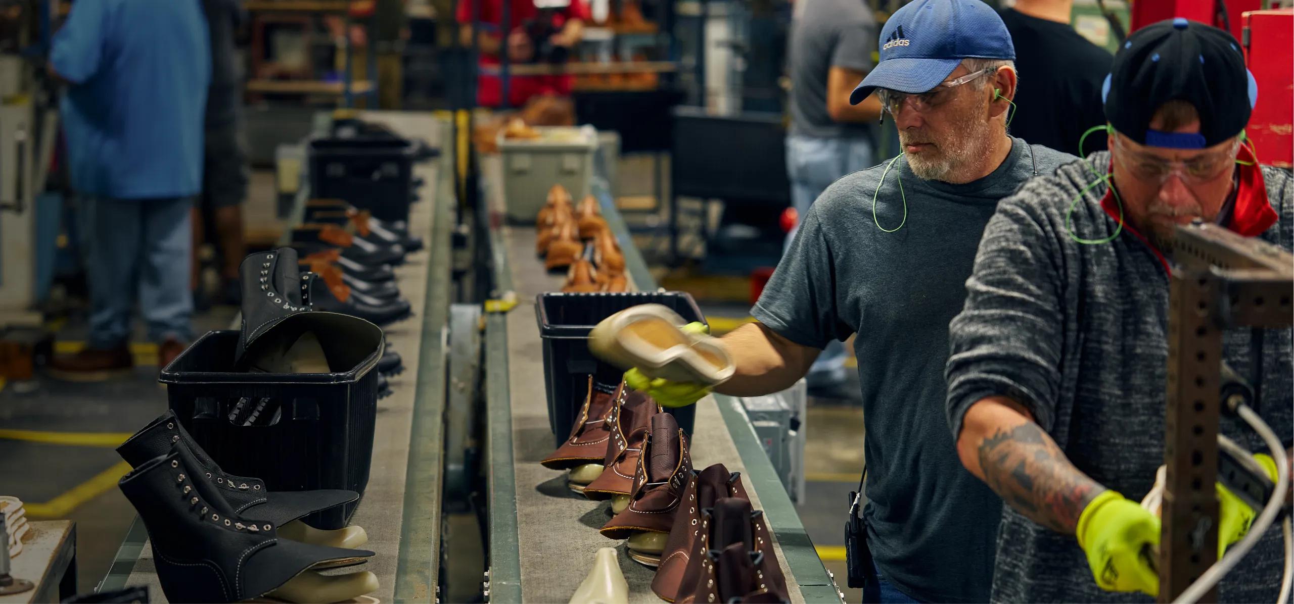 Red Wing work footwear made in the USA